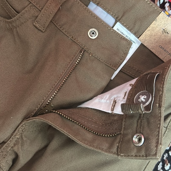 NWT Toddler boy Carhartt relaxed fit pants size 4 - Picture 6 of 7
